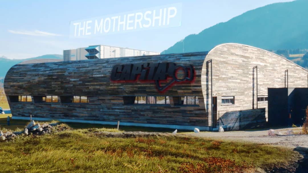 blue montgomery capita snowboards 2024 The Outsiders Men's Snowboard catching graphic design adds an element of style that appeals to female snowboard enthusiasts seeking both aesthetics and functionality CAPiTA Snowboards presents 'The Mothership'