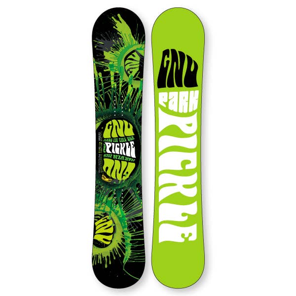 スノーボード GNU PARK PICKLE 153 GNU Park Pickle Snowboard - Snowboarder