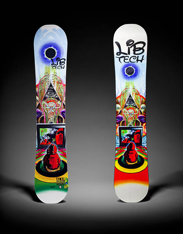 Good Wood Snowboard Test 2011 Lib Tech T.Rice Pro - Snowboarder