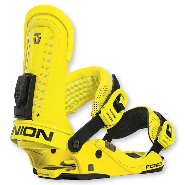 UNION BINDING FORCE イエロー Union Force Snowboard Binding - Snowboarder