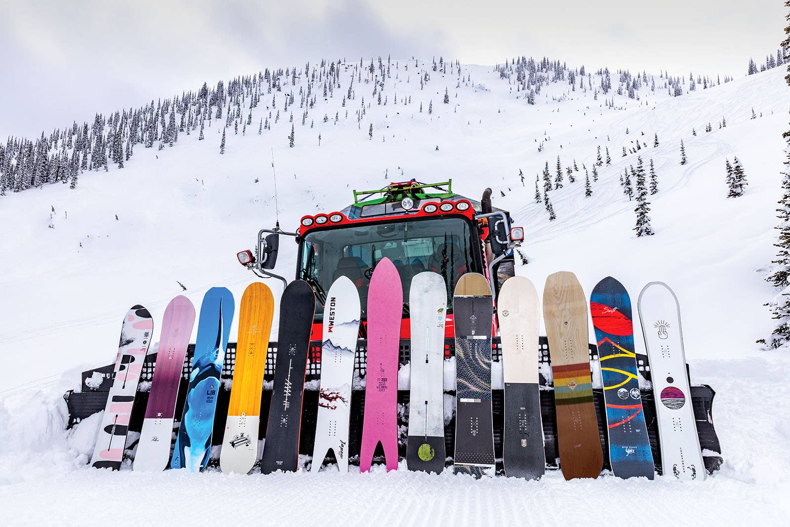 Burton Family Tree Stun Gun: Powder Board Review 2019 - Snowboarder