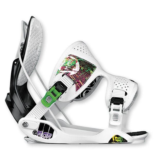 Flow Trilogy Snowboard Binding - Snowboarder