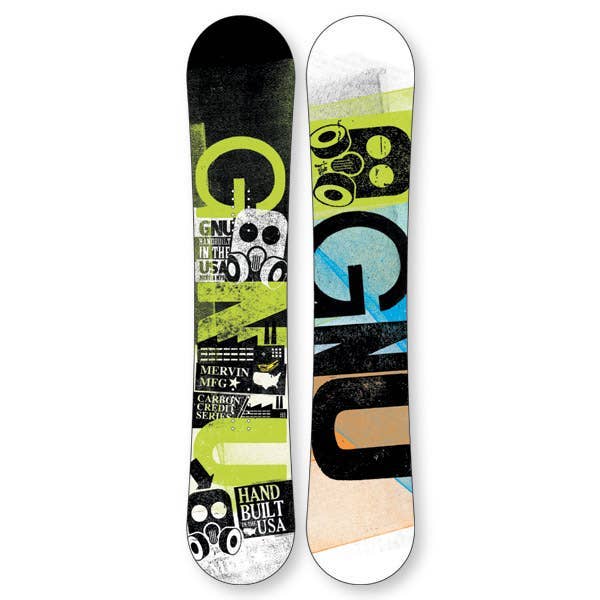 Buy GNU Carbon Credit Banana BTX Snowboard - Shop for Snowboard