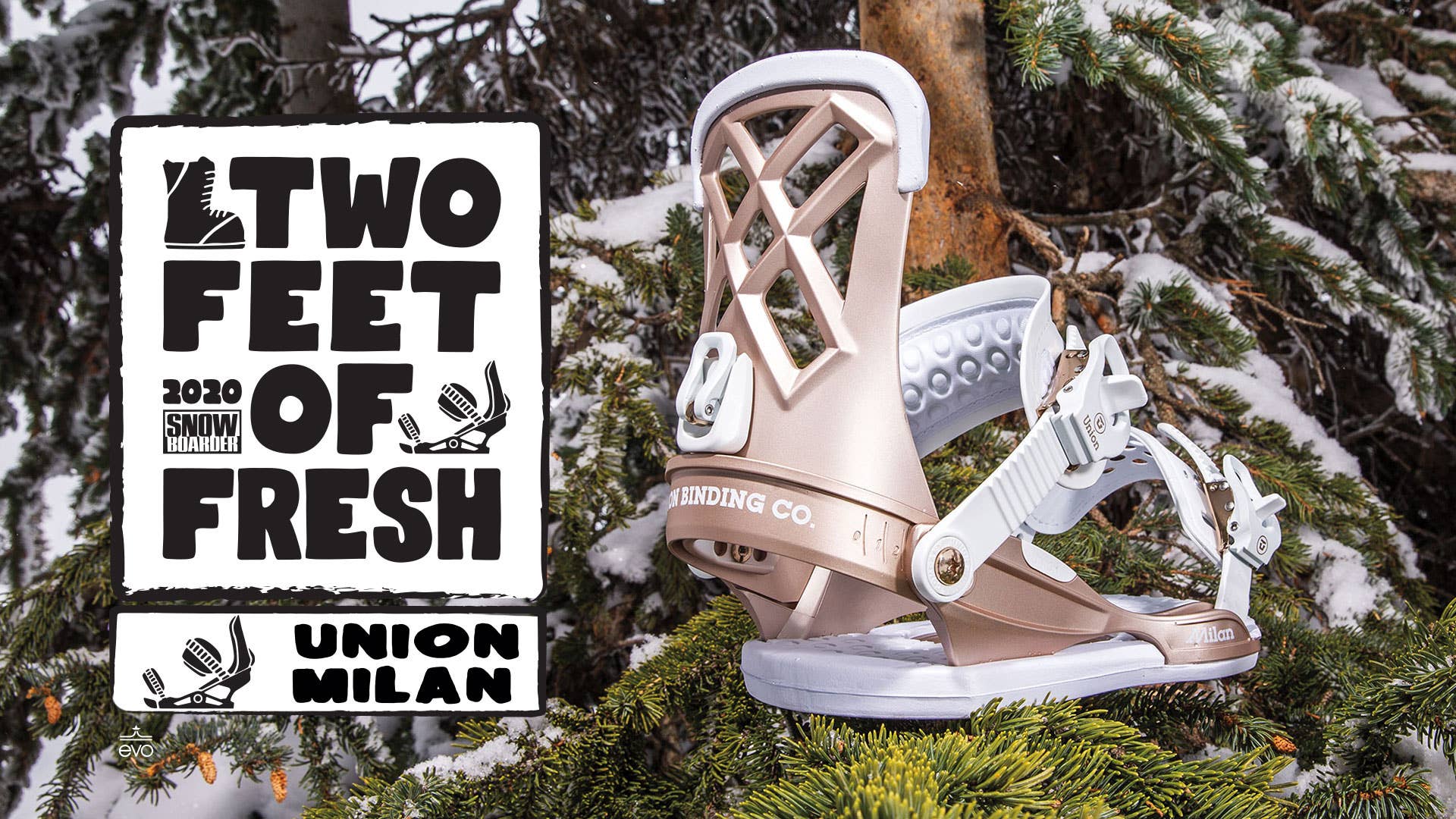 Two Feet of Fresh—2020 Union Milan Binding Highlights - Snowboarder