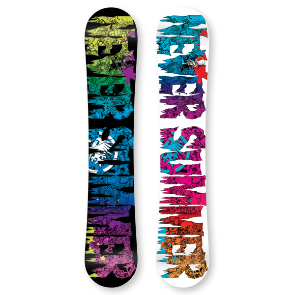 Never Summer Evo Snowboard - Snowboarder