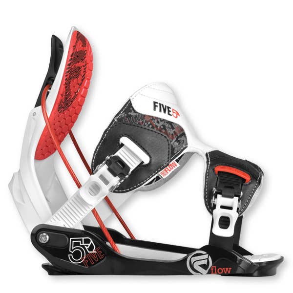Flow The Five Snowboard Binding - Snowboarder