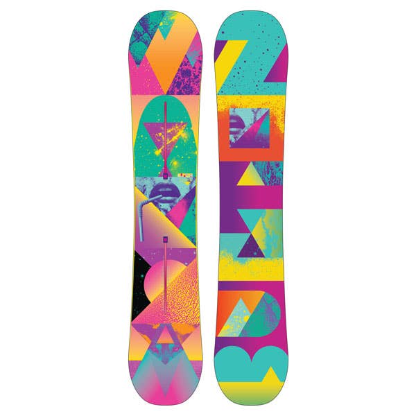 burton feelgood snowboard 2011 Women's Flying V 2026 149 the womens Burton Feelgood Snowboard sets you up for success Used Burton FEELGOOD FLYING V