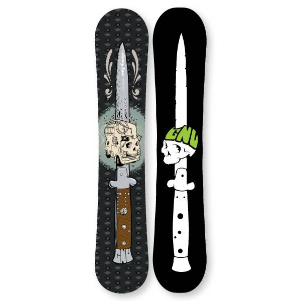 渋い！Gnu ダニーキャス153 GNU Danny Kass Snowboard - Snowboarder