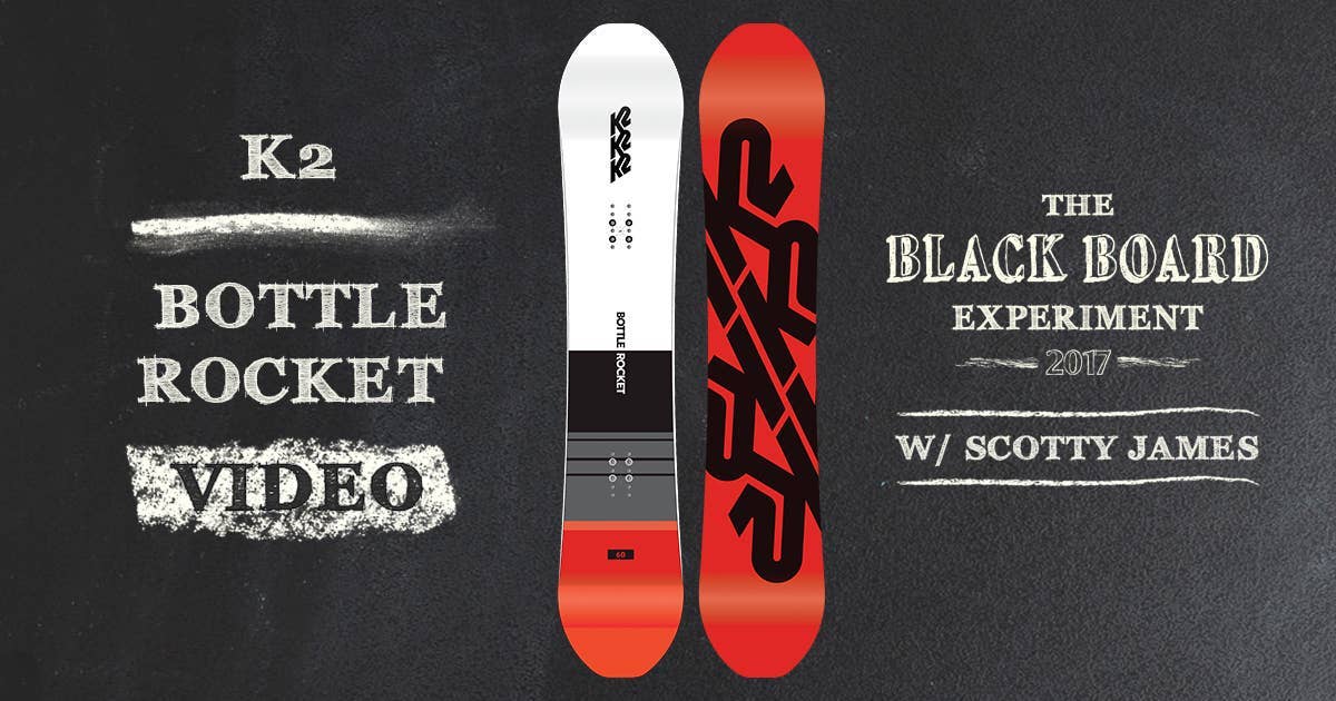 2018 K2 Bottle Rocket Snowboard Review - Blackboard Experiment