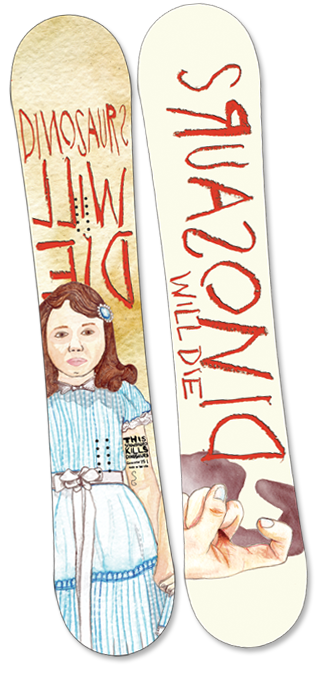 スノーボード DINOSAURS WILL DIE SeanGenovese 10-11 スノーボード DINOSAURS WILL DIE SeanGenovese 10-11 S151CM.jpg