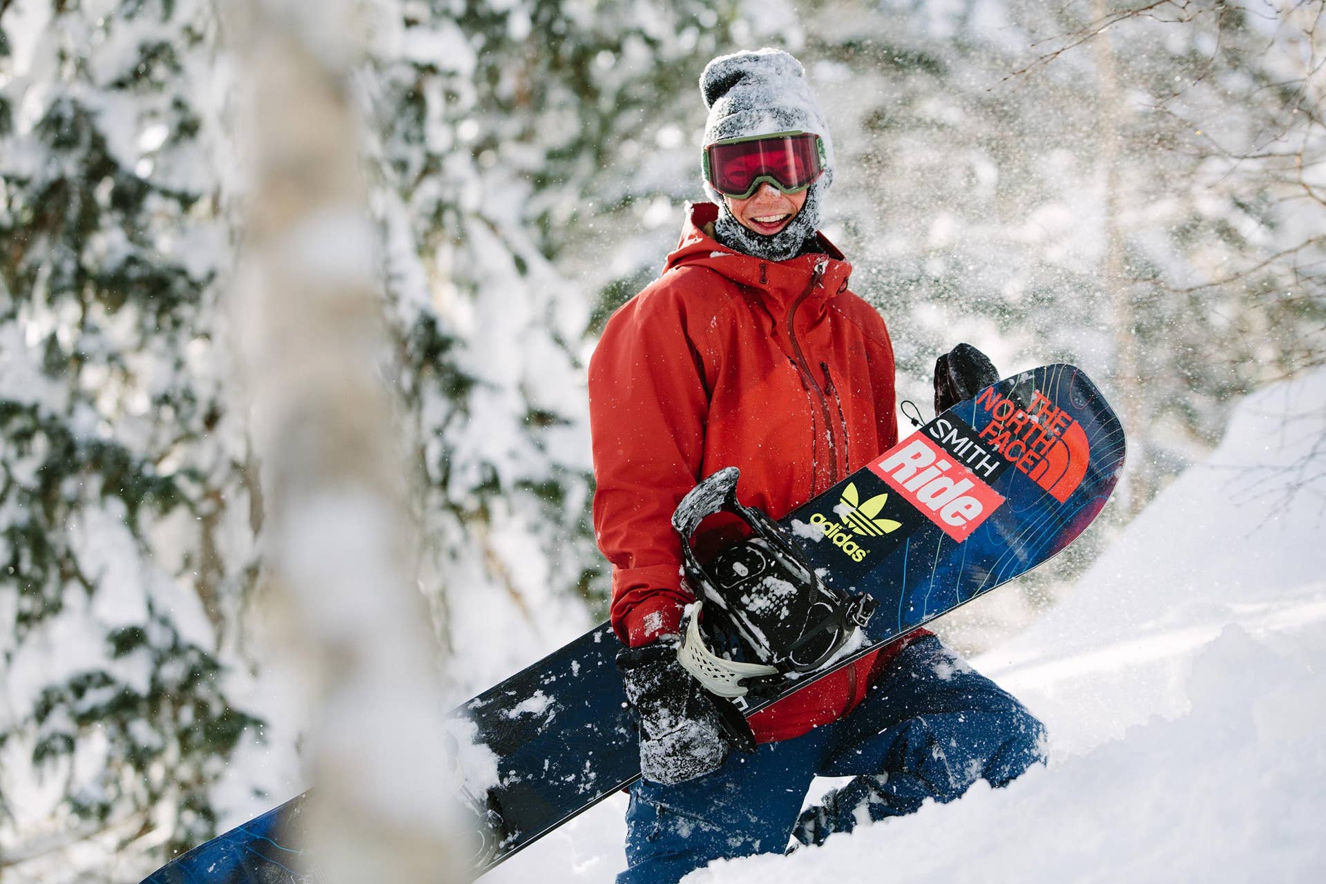cool rides snowboard TRIPPY Limited Edition Freestyle Hybrid Camber selling WARPIG shape for an elite all Dialed: A Profile of Jake