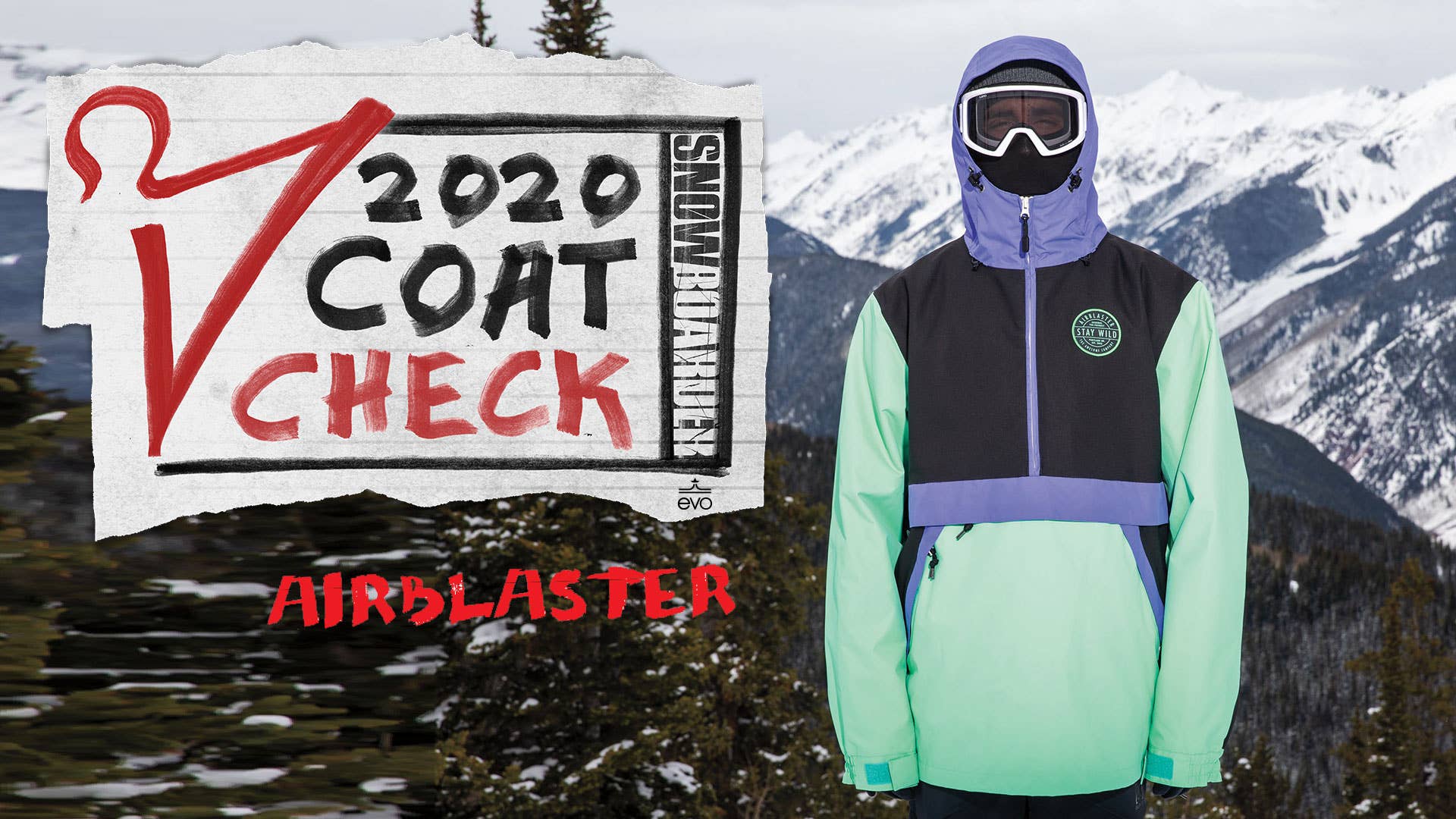 AIRBLASTER TRENCHOVER JACKET シグネイチャーモデル 2020 Coat Check: Airblaster's Trenchover Jacket - Snowboarder