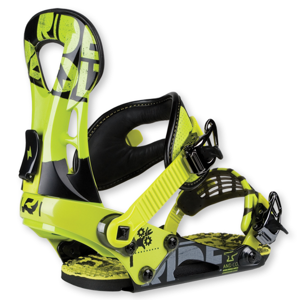Ride Revolt Snowboard Binding - Snowboarder