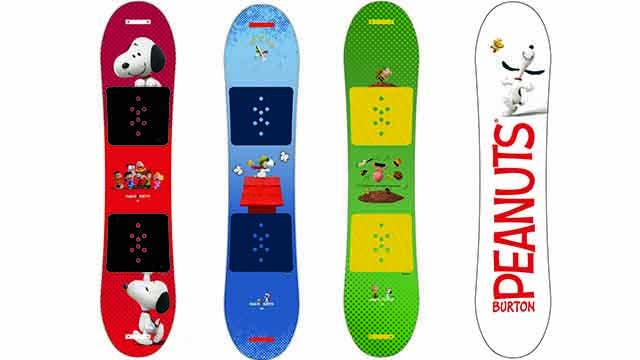 スノーボード BURTON PEANUTS KIDS 130 Good Grief! The New Burton x Peanuts® Youth & Women's Collection