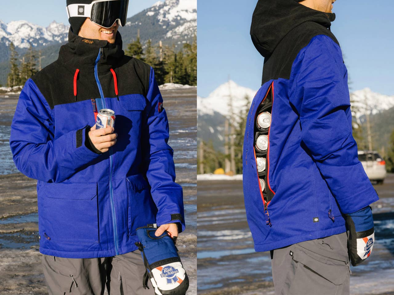 686 Just Made a Snowboard Jacket With a Built-In Cooler - Snowboarder