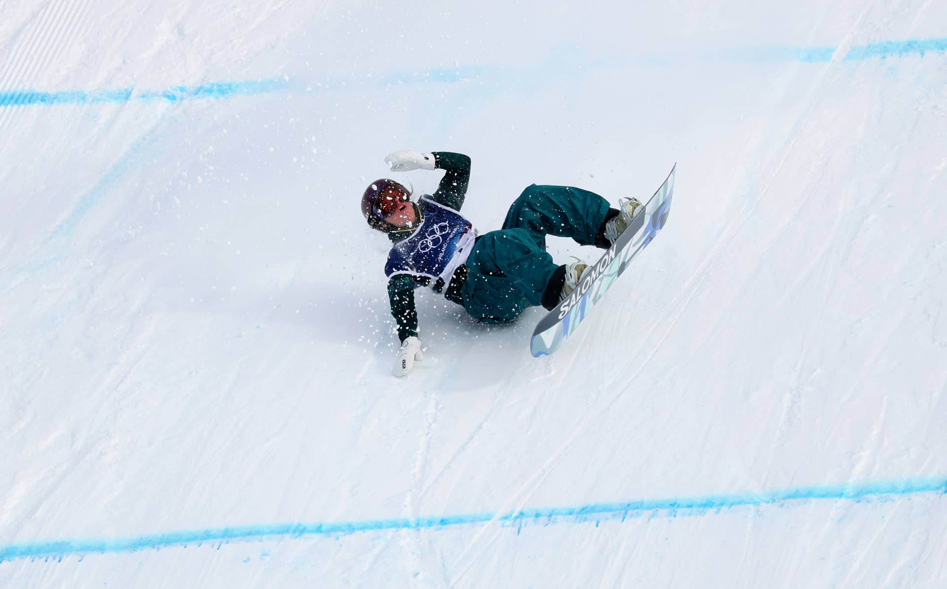 Ally Hickman Crashed During Her Olympic Slopestyle Final Runs