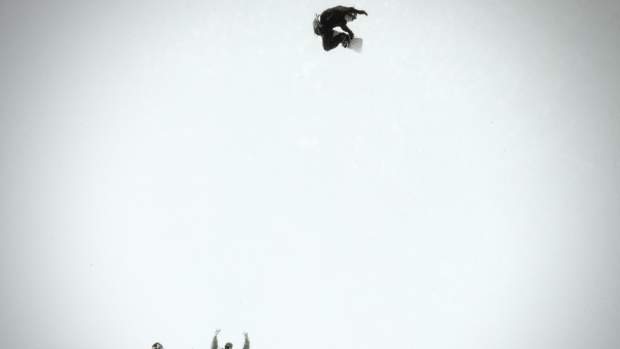 Perhaps the most iconic moment in all of snowboarding history