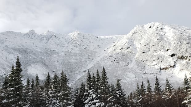 Tuckerman Ravine on December 1, 2024.