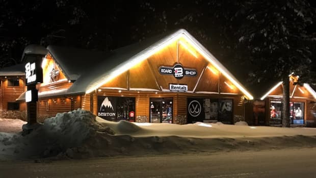 Blauer's Board Shop in Big Bear Lake, California.
