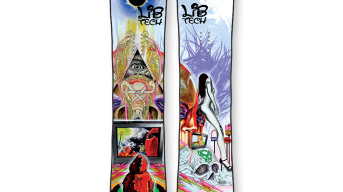 LibTech T Rice C2 BTX Pro Model Snowboard - Snowboarder
