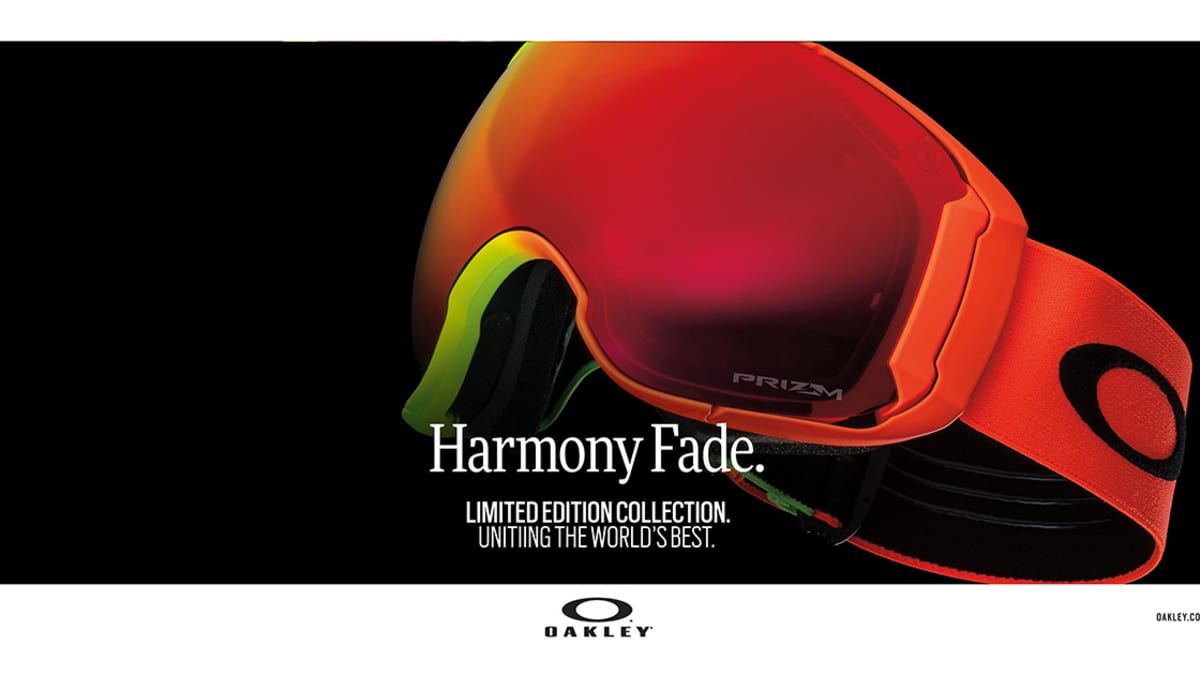 Oakley Harmony Fade A Celebration of the Journey Snowboarder