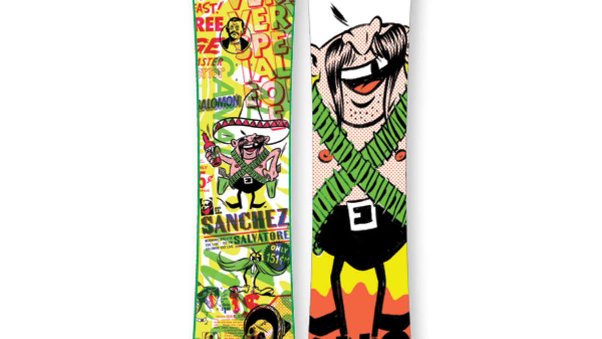 Salomon salvatore sanchez snowboard deals