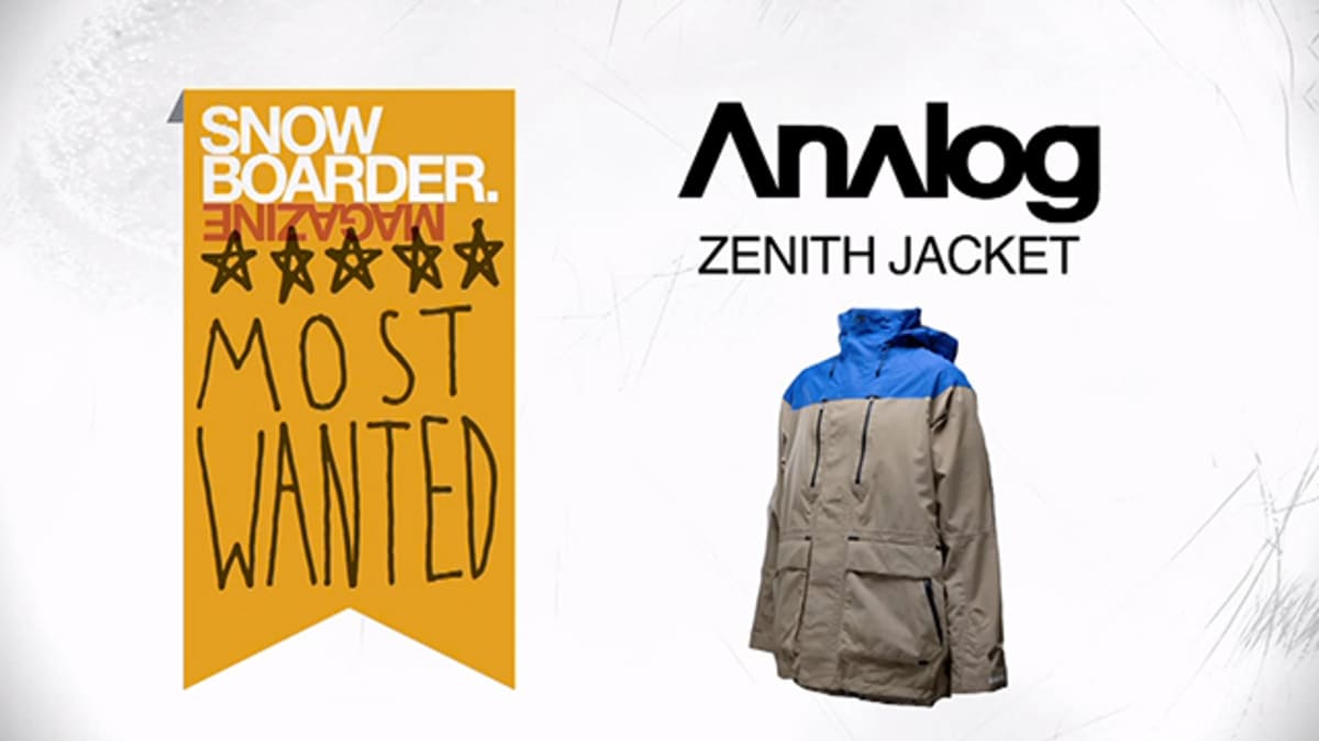 Analog zenith hotsell jacket