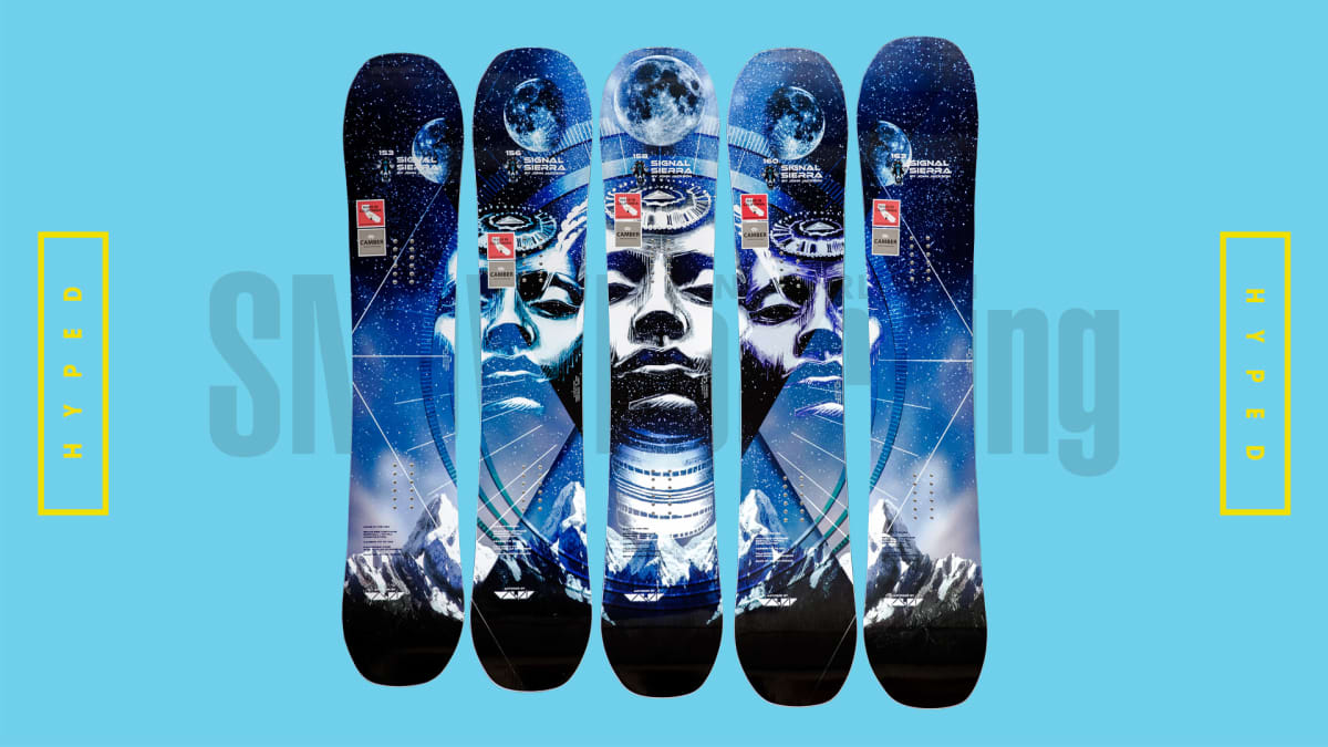 【テレビで話題】 HYPED Series Sierra Snowboards Signal : Snow Board