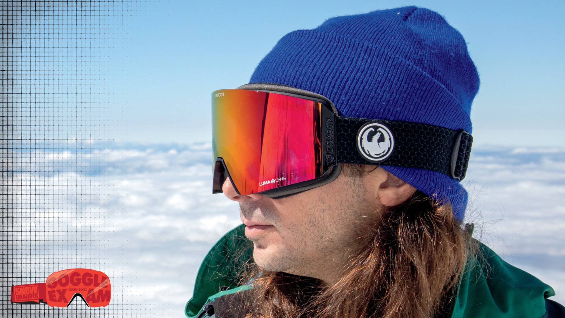 2021 Goggle Exam: Dragon RVX OTG - Snowboarder