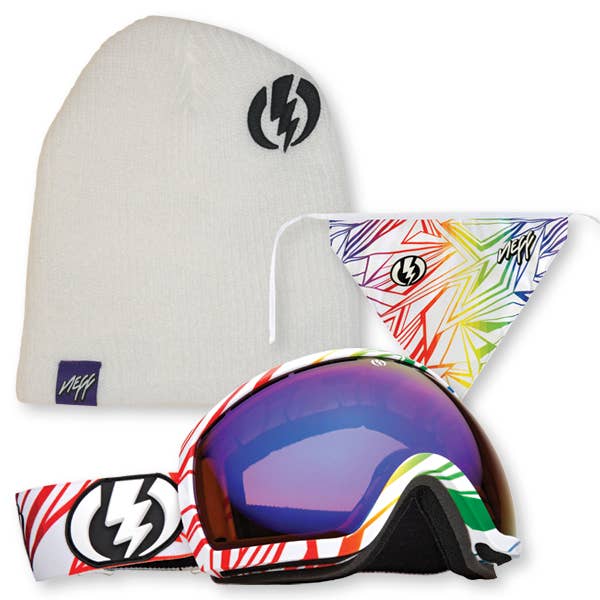 Neff x Electric Co-Op Goggle Package 2011 - Snowboarder