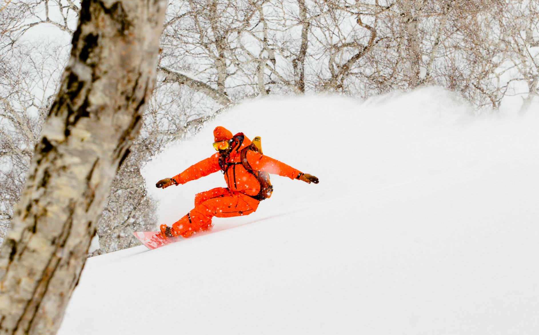 Snowsurf Through Japan with Gentem Stick and a Heavy Crew 
