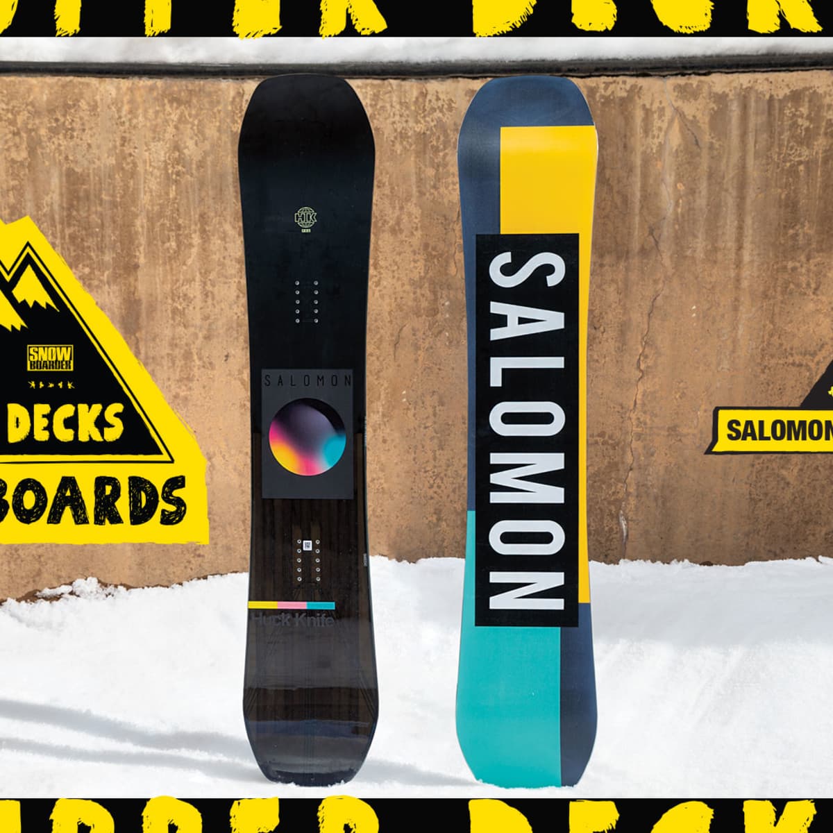 2020 Upper Decks Park Boards: Salomon Huck Knife Pro - Snowboarder