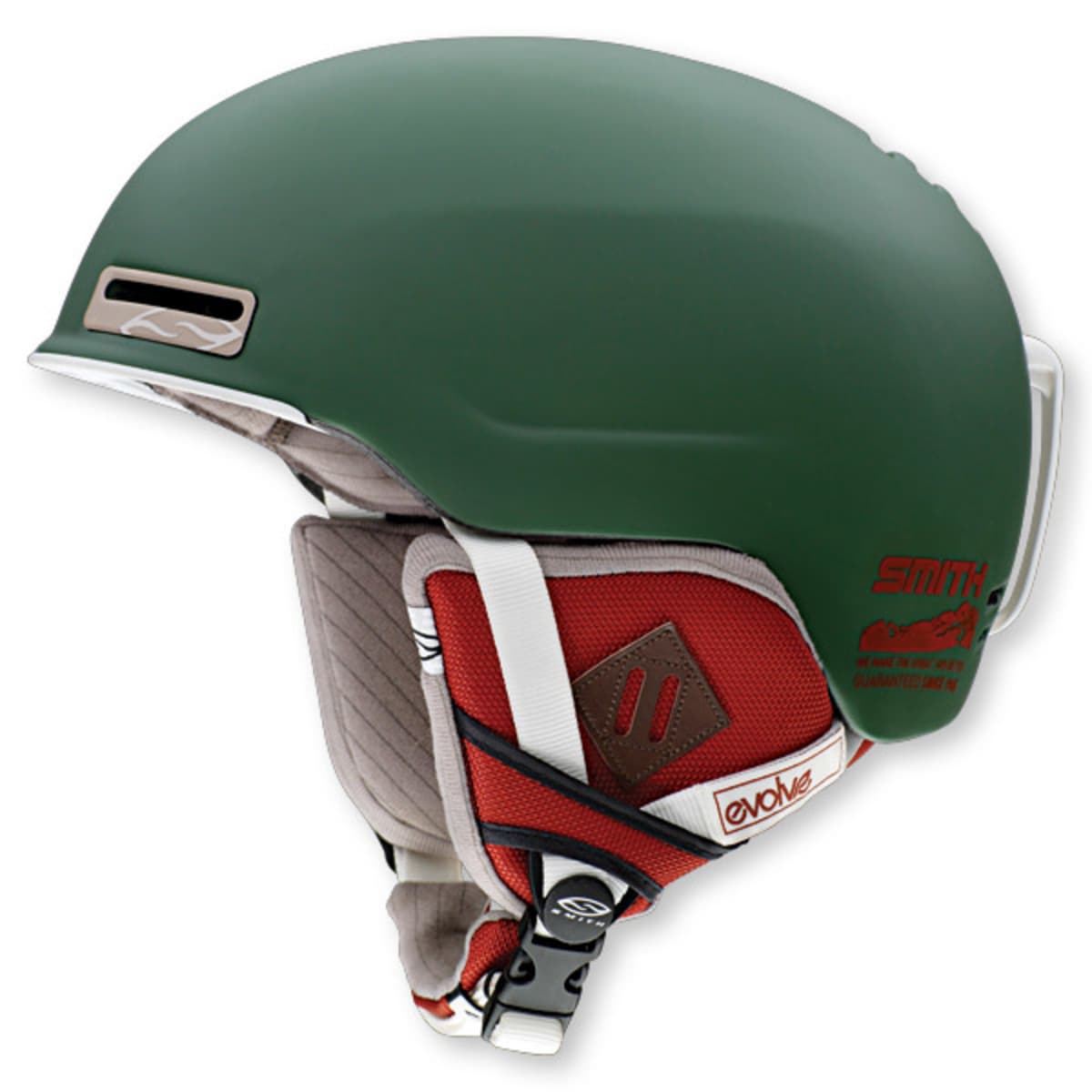 Smith Maze Heritage Green Evolve Helmet 2011