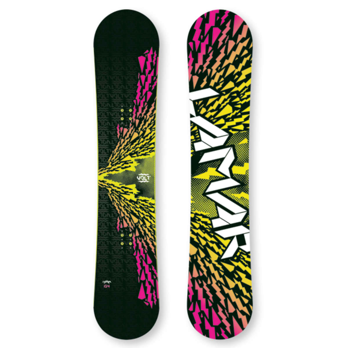 Lamar Volt Snowboard - Snowboarder