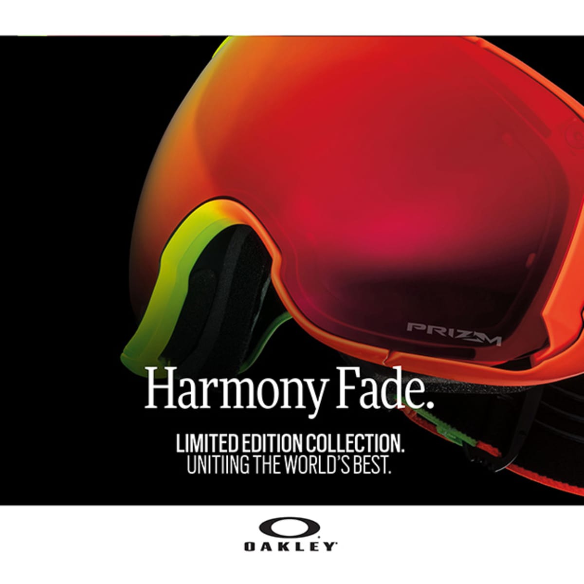 Oakley Harmony Fade A Celebration of the Journey Snowboarder
