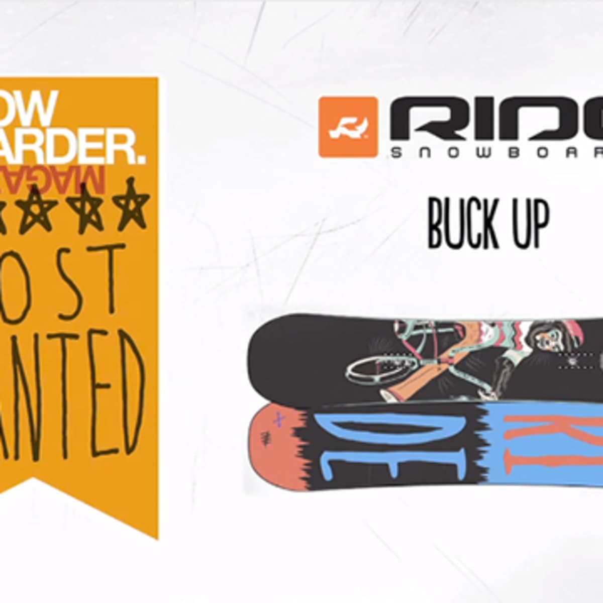 2014 Snowboard Gear: Ride Buck Up - Video - Snowboarder