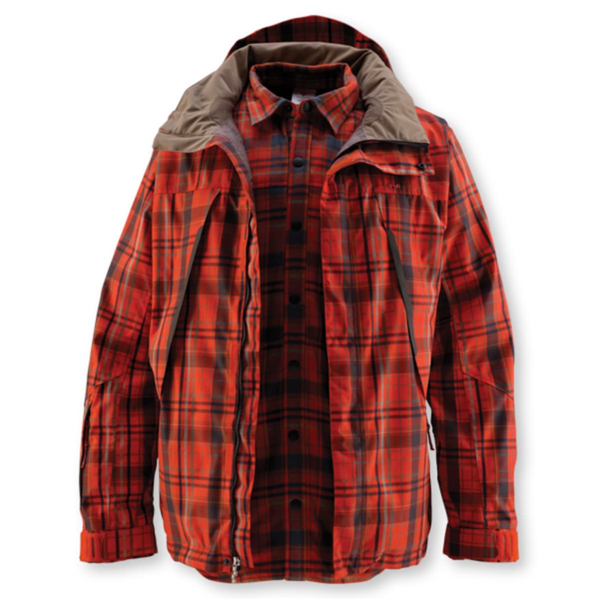 Checkered snowboard jacket best sale