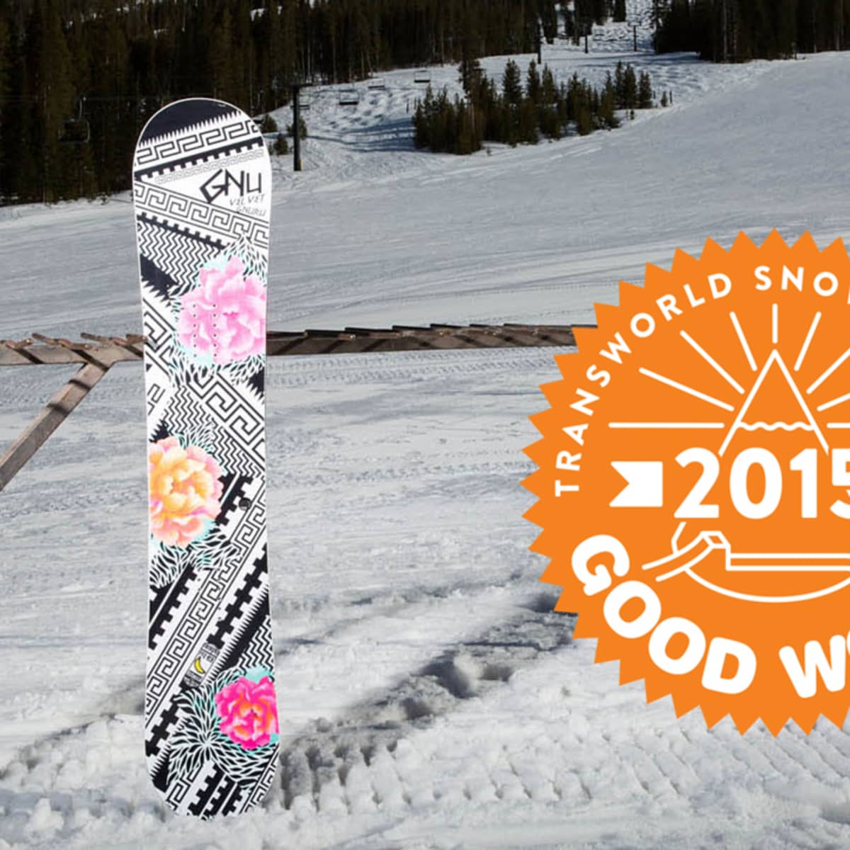 Gnu Velvet Gnuru Snowboard Review 2014-2015 - Snowboarder