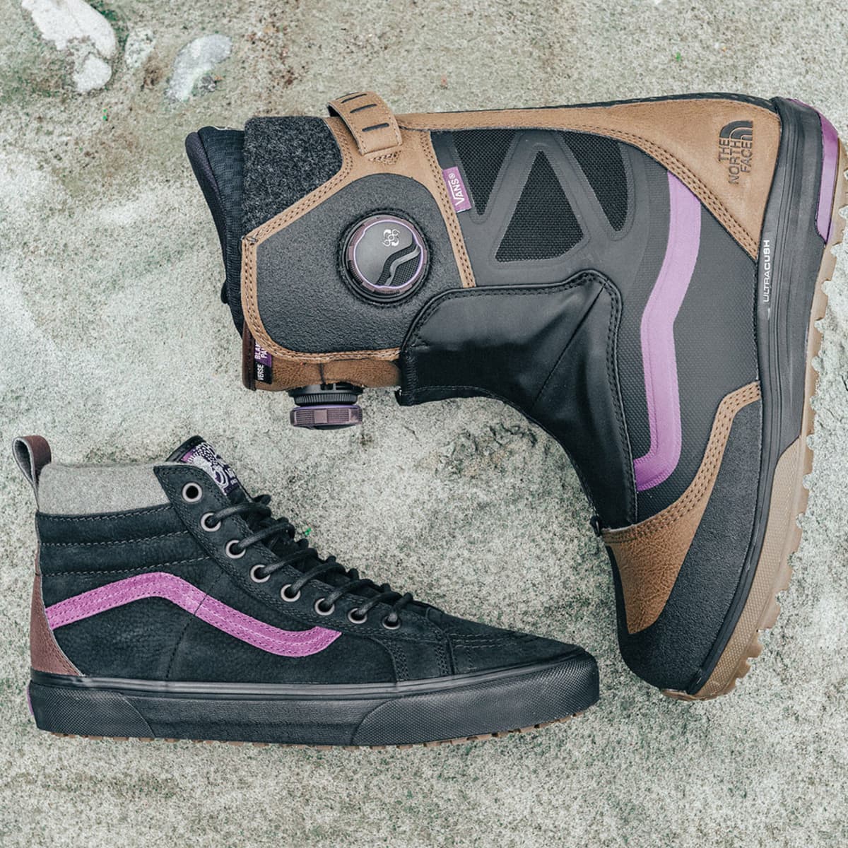 Vans Partners with The North Face to Launch FlashDry Technology on Verse Snowboard Boot Snowboarder