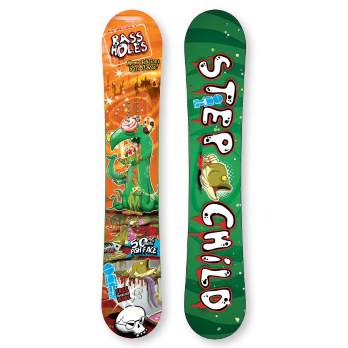 ドンドン【未使用】スノーボード SUCKS STEP CHILD 155 Stepchild Joe Sexton Pro Model Snowboard