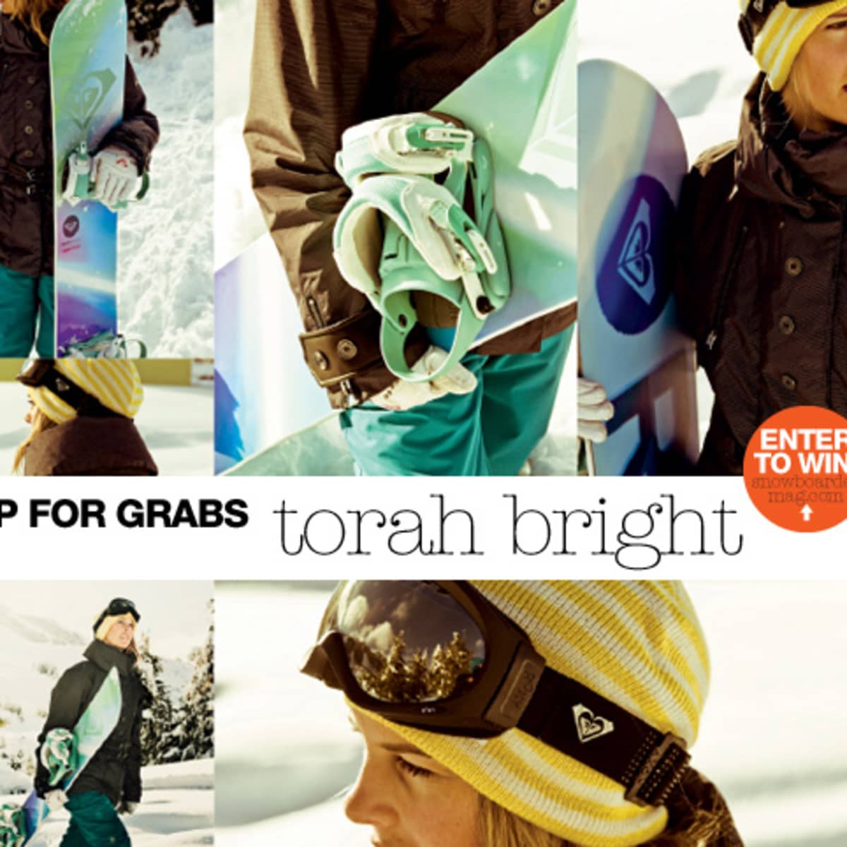 Up For Grabs: Win Torah Bright's Snowboard Gear