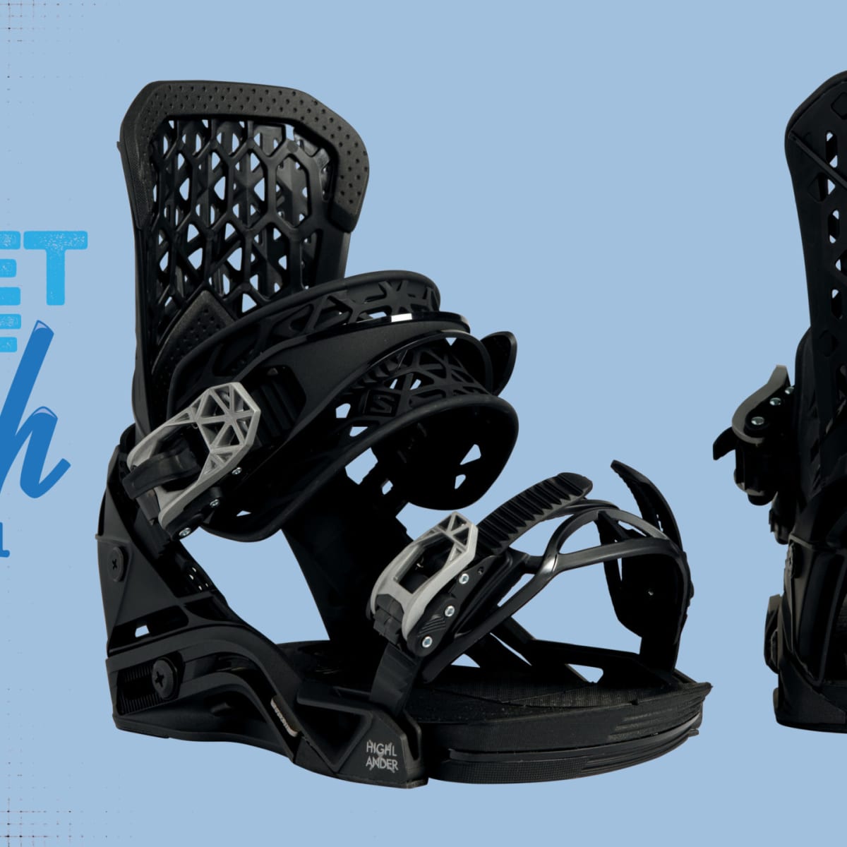 2021 Two Feet of Fresh: Salomon Highlander Binding - Snowboarder