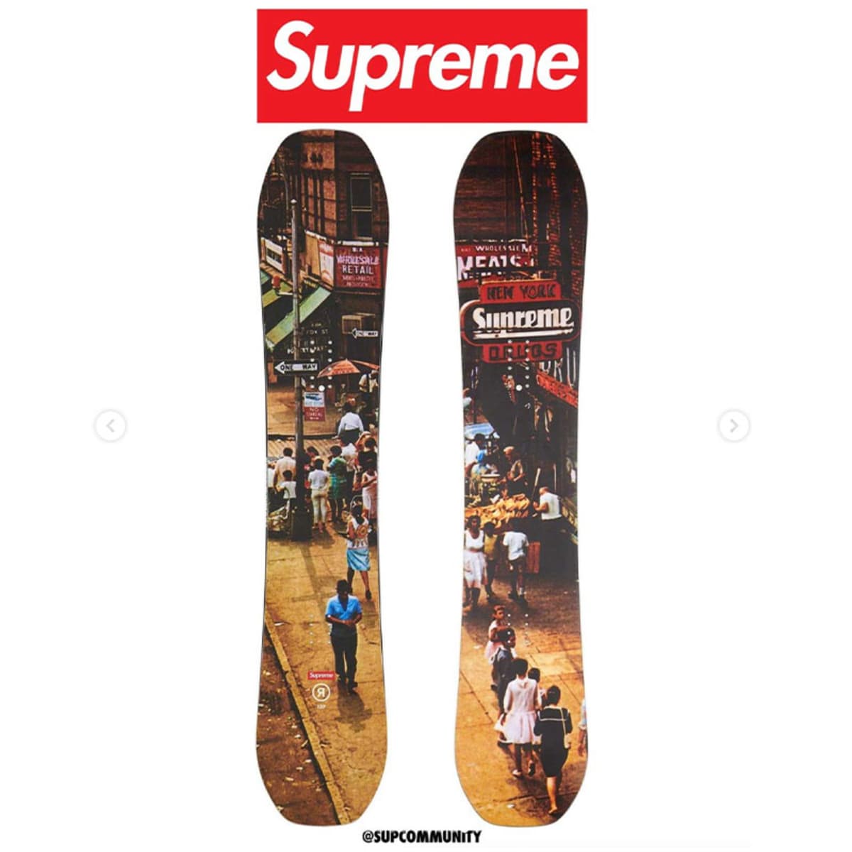 Supreme snowboard sale