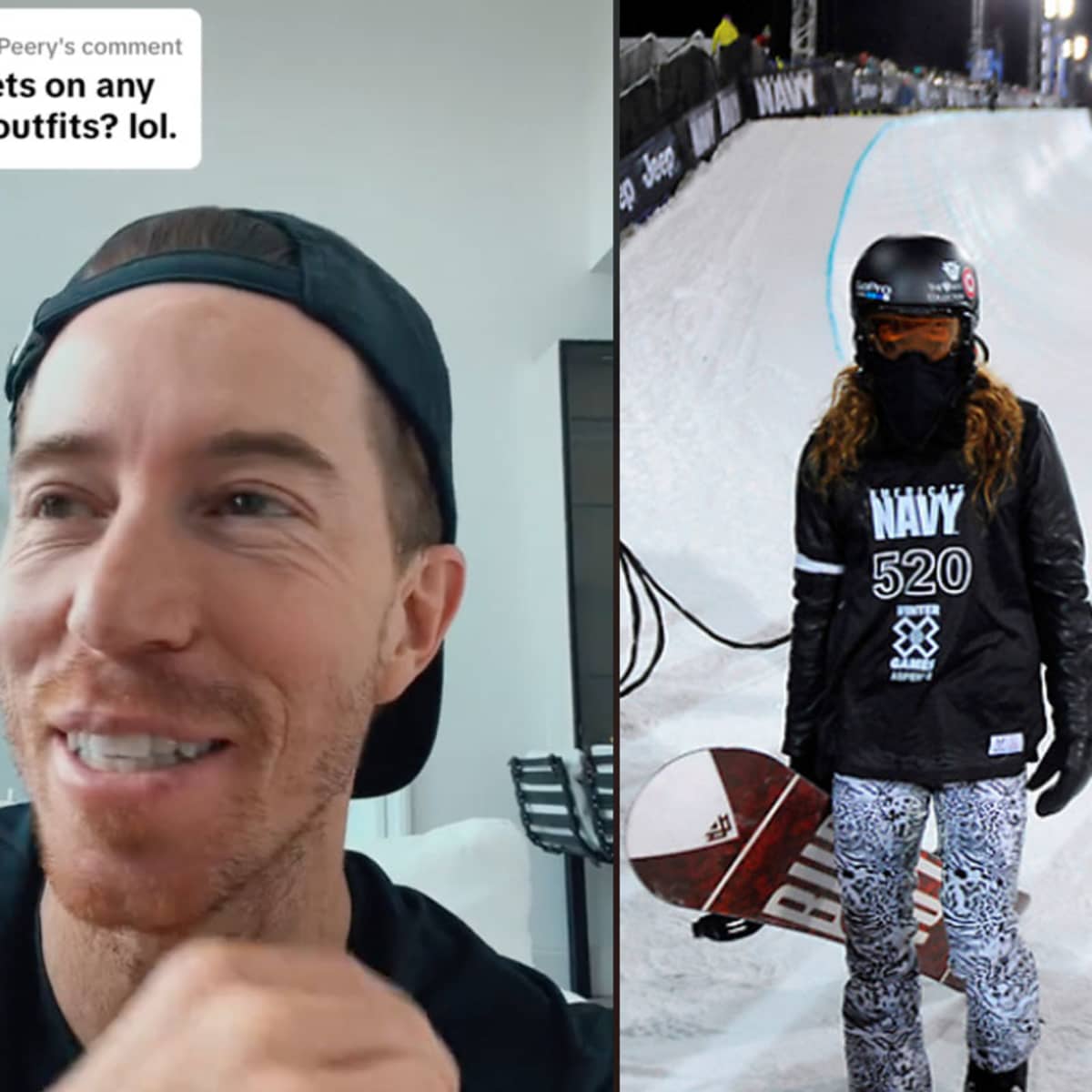 Shaun White Jokes About Iconic Zebra Pants Moment Snowboarder
