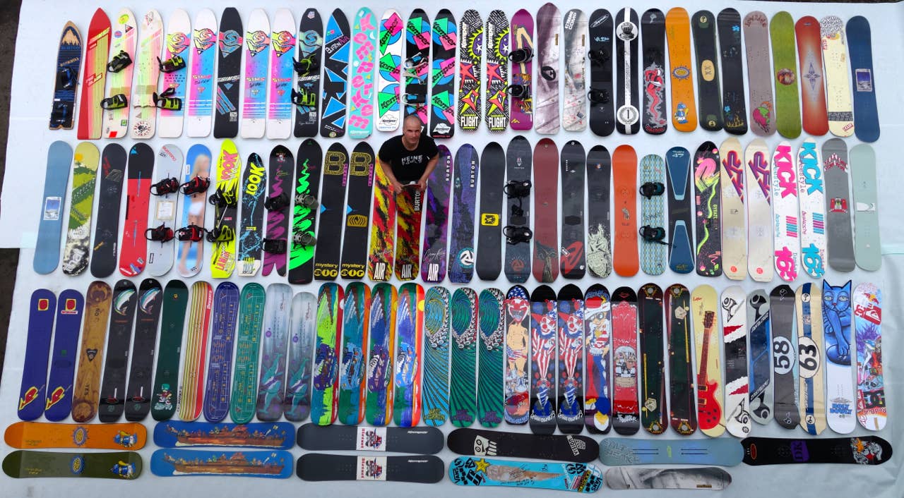 Kurt Heine Interview: Inside Vintage Board Collecting - Snowboarder