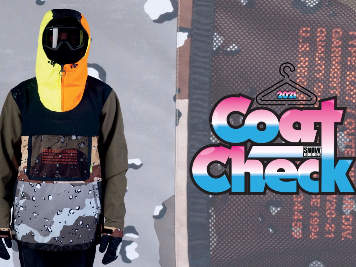 2021 Coat Check DC ASAP Anorak SE Snowboarder