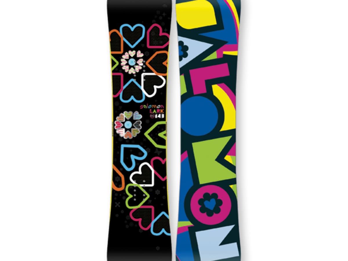 Salomon Lark Rocker Woman's Snowboard - Snowboarder