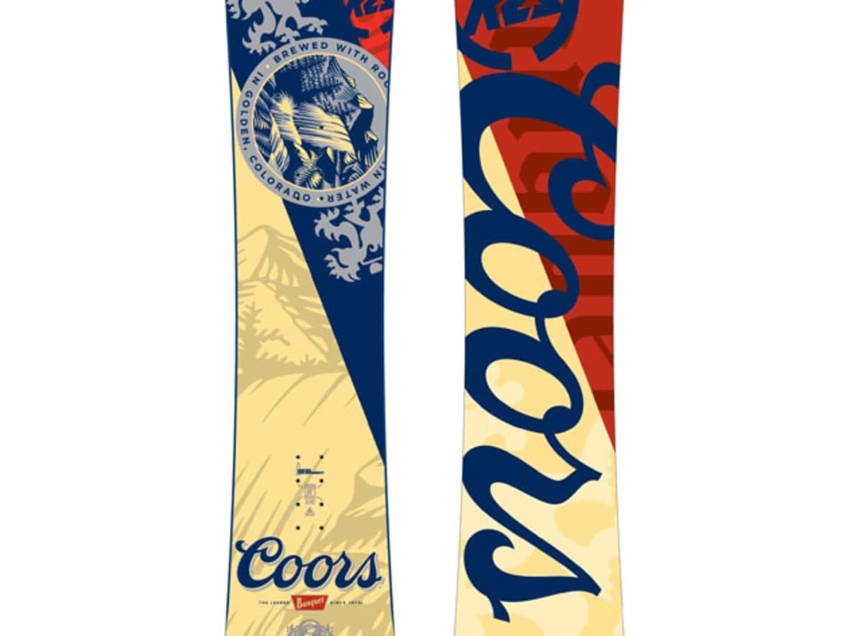 HIT THE SLOPES WITH COORS LIGHT AND K2 SPORTS Snowboarder