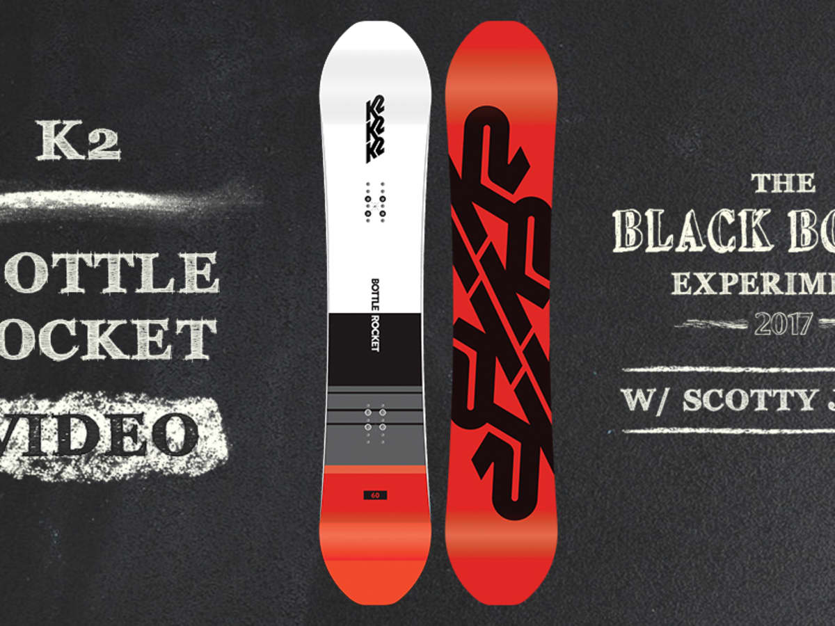 2018 K2 Bottle Rocket Snowboard Review - Blackboard Experiment with Scotty  James - Snowboarder