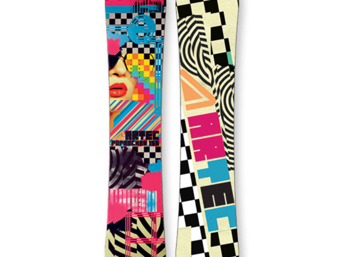正規通販 artec-poprocker-snowboard.jpg Snow Board